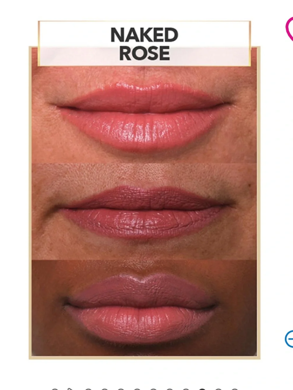 NAKERY PLUMParadise Lip Peptide Color Drench — Naked Rose (Pink)